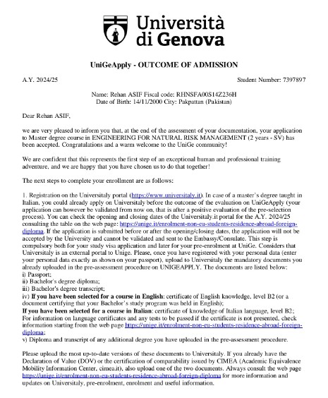 Universita di Genova